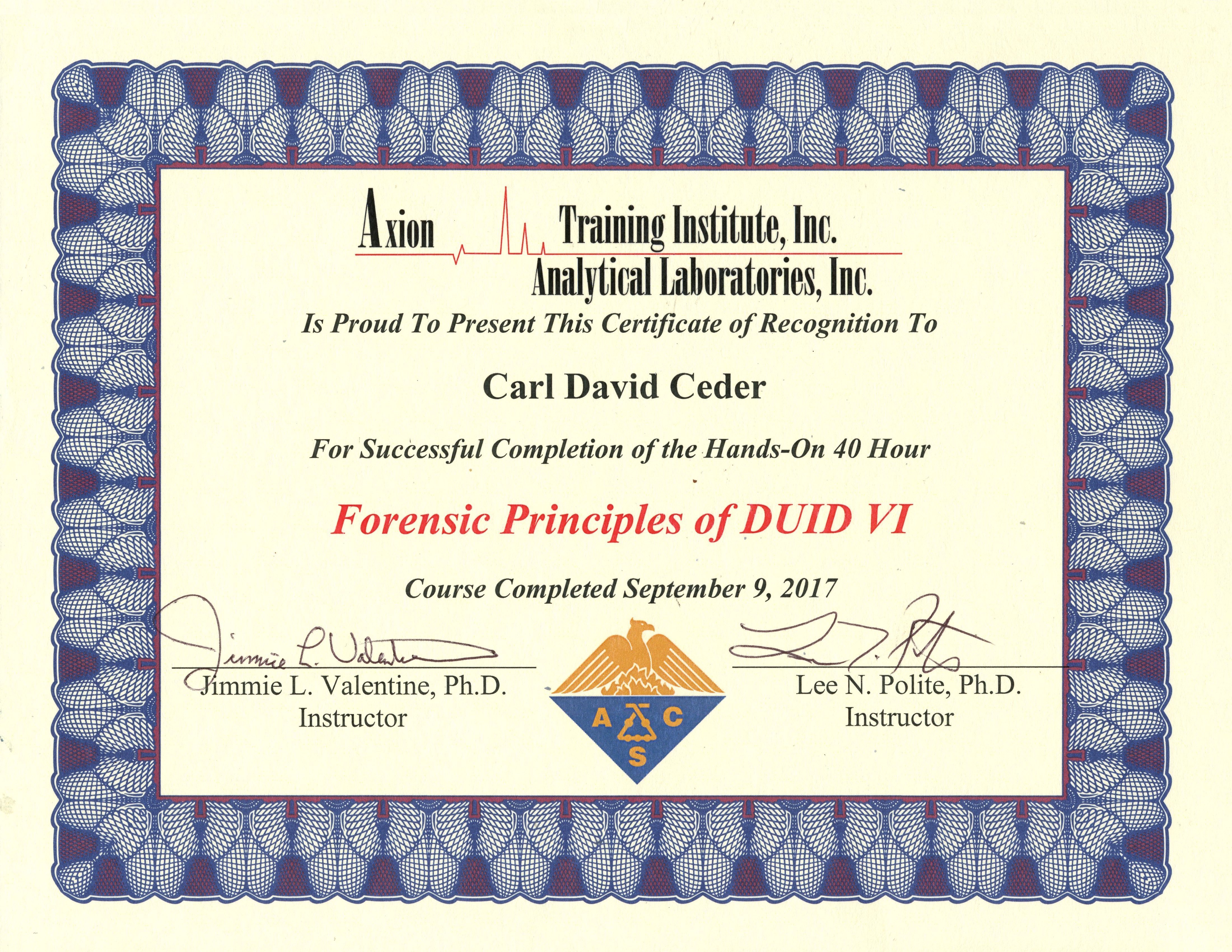 Axion-DUID-2017-Certificate